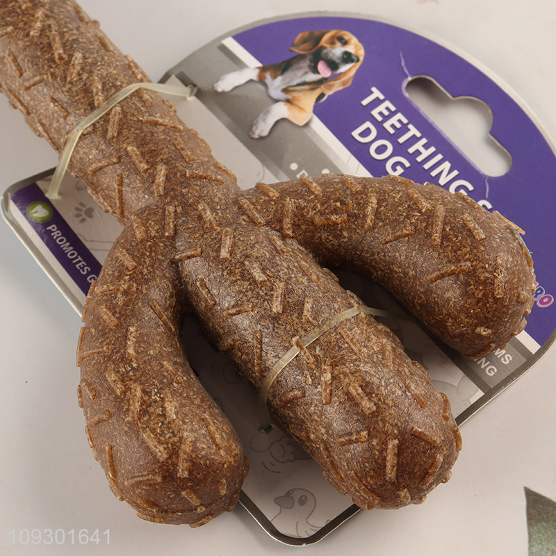 Low price bite-resistant pet chew toy teething toy