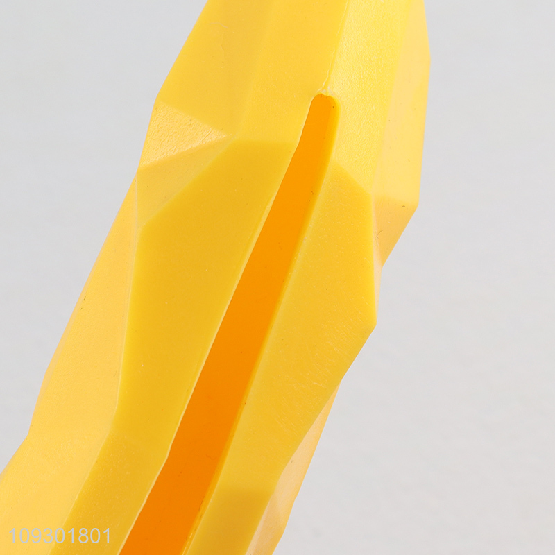 Good price banana shape pet chew toy teething toy