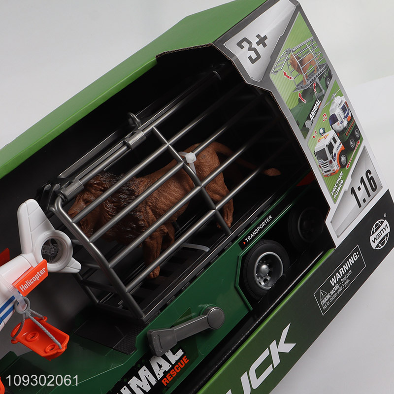 Hot products 1:16 inertial animal transport truck toys