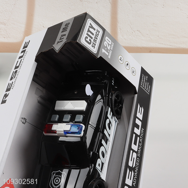 Popular products kids inertial police car toys with lights and sounds