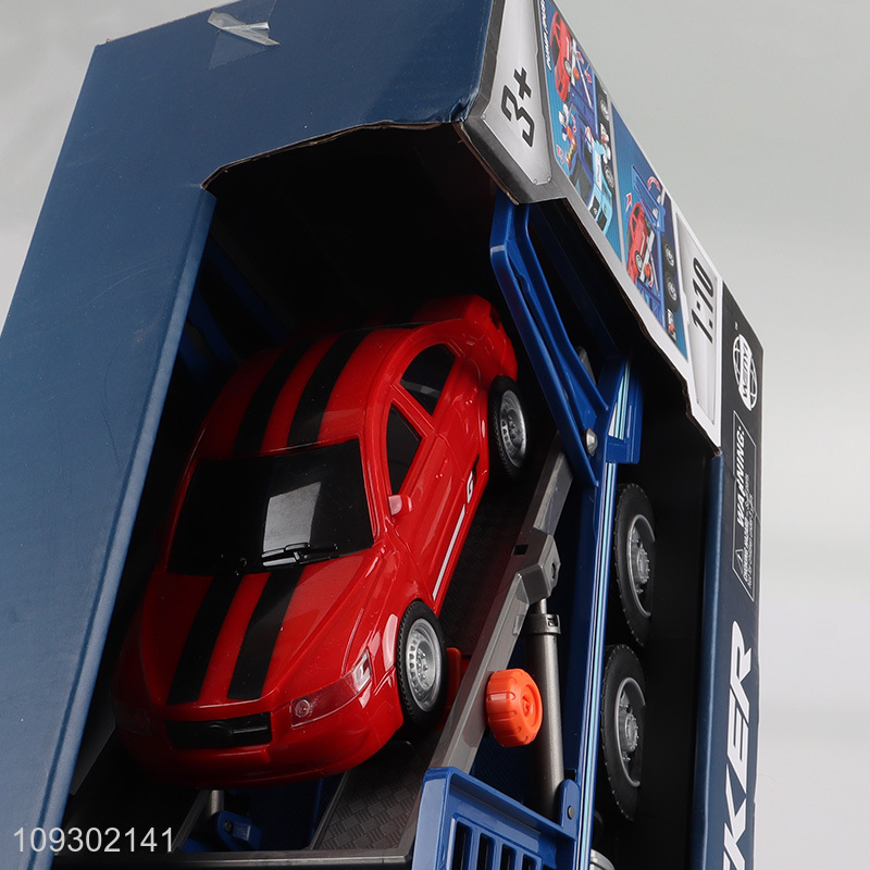 Factory price children 1:10 inertia trailer toys for sale
