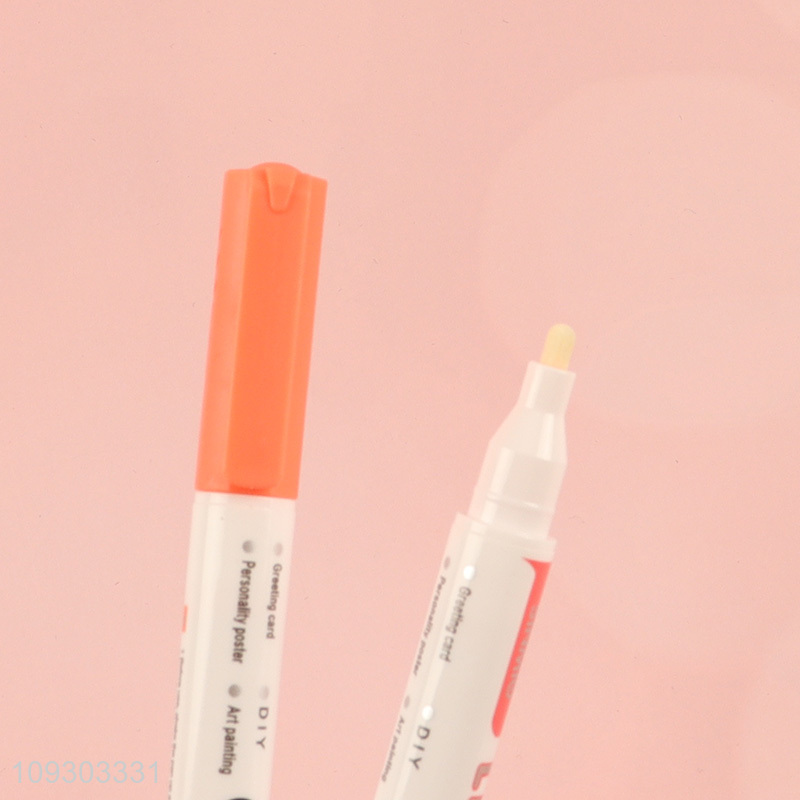 Low price 12pcs painting linear pen marker pen