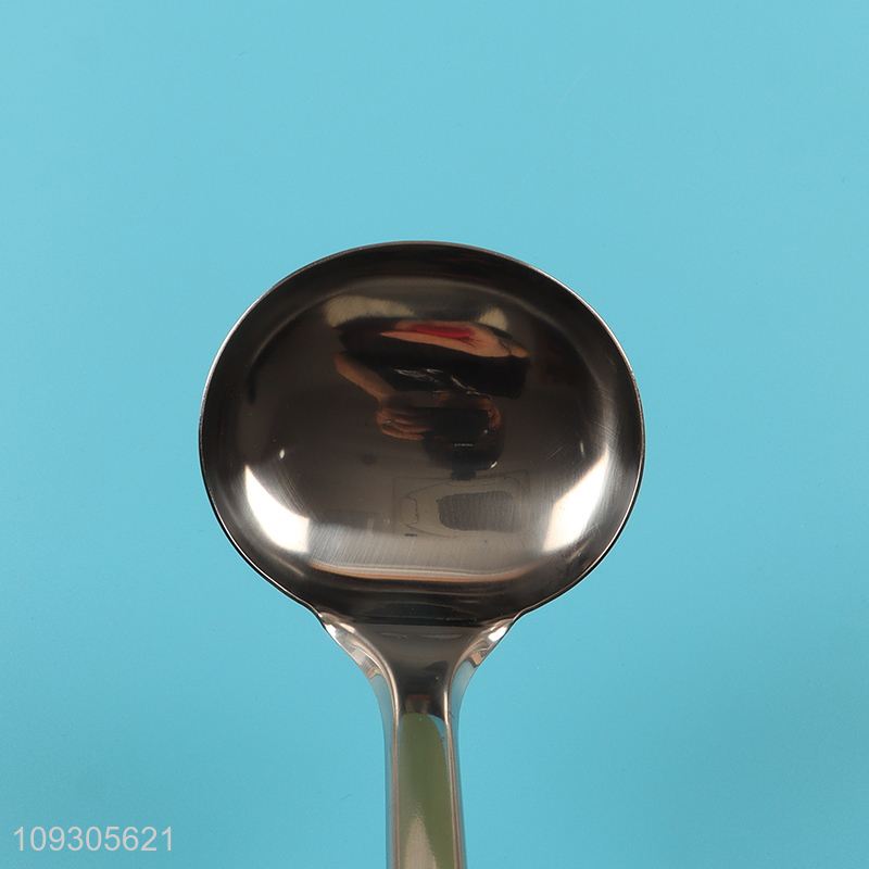 China factory long handle stainless steel soup ladle