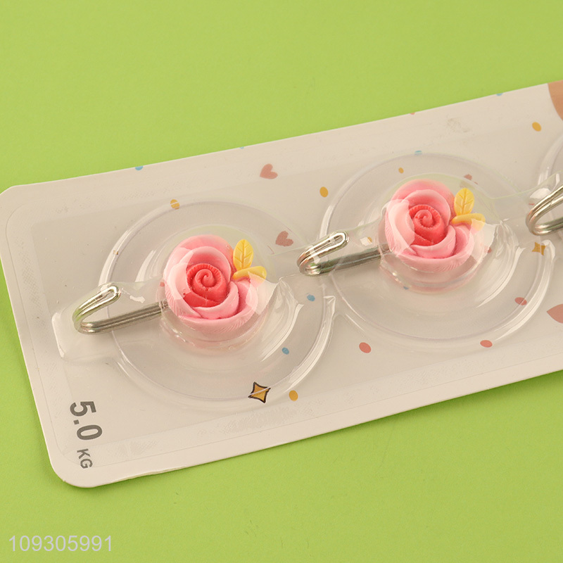 Latest products 3pcs sticky hook wall hook set