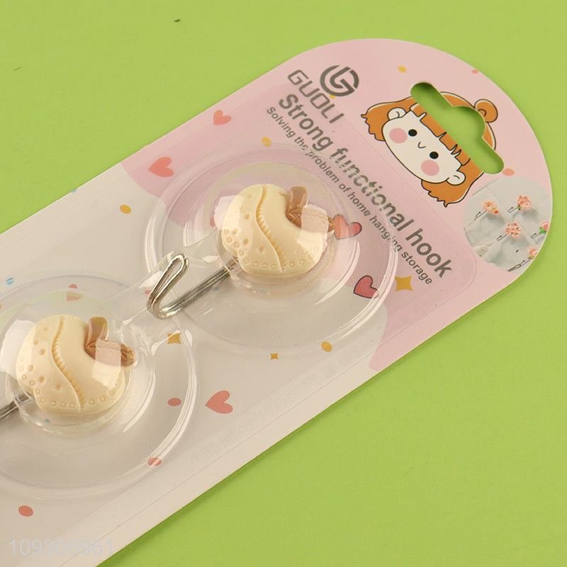 Hot selling bathroom kitchen sticky hook wall hook set