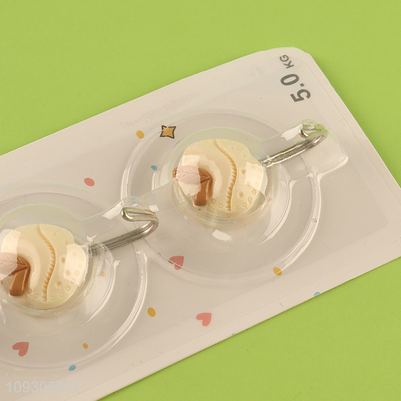 Hot selling bathroom kitchen sticky hook wall hook set