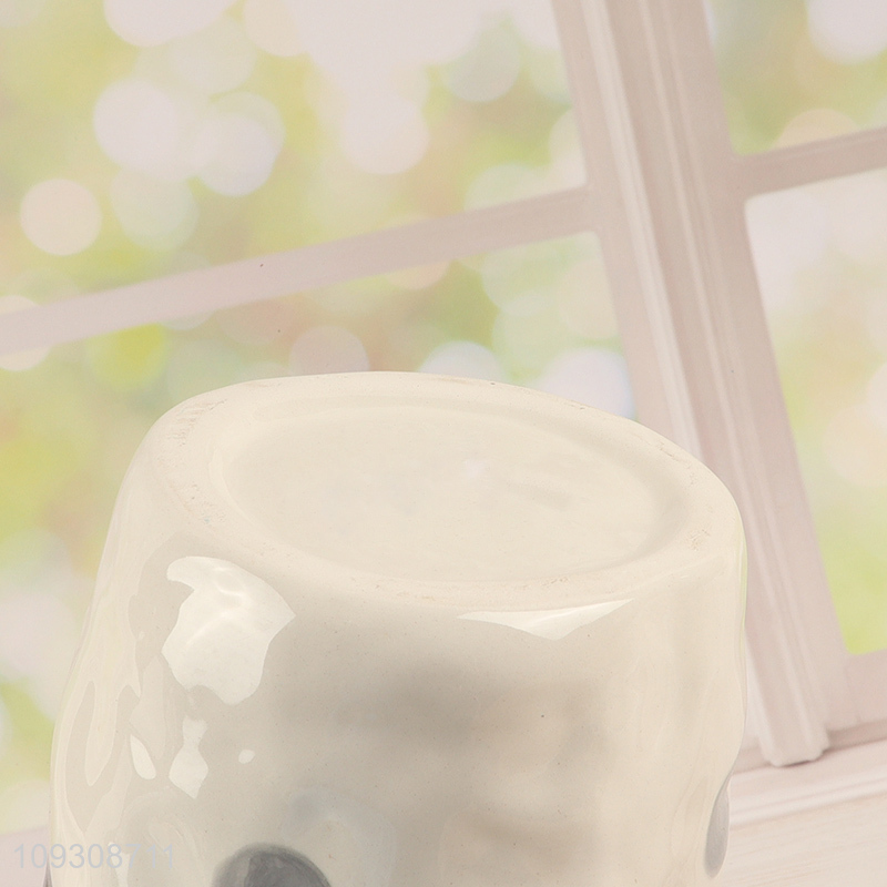 Top quality cartoon ceramic flower pot plants pot