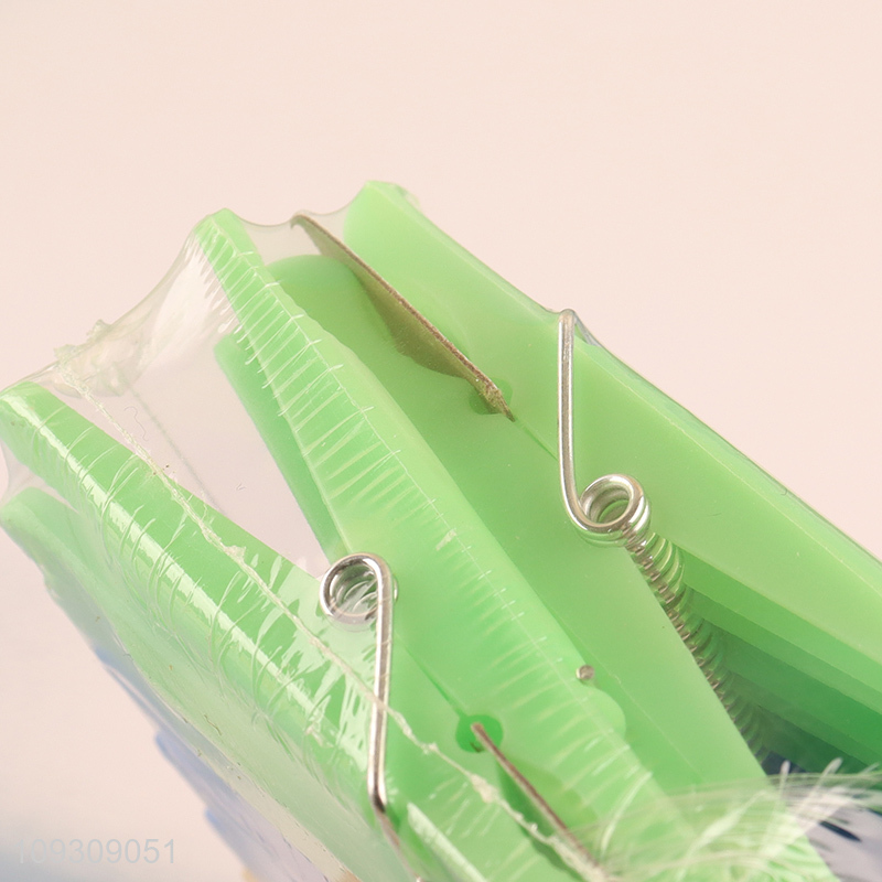 Most popular 24pcs plastic plastic clothes clips clothes pegs