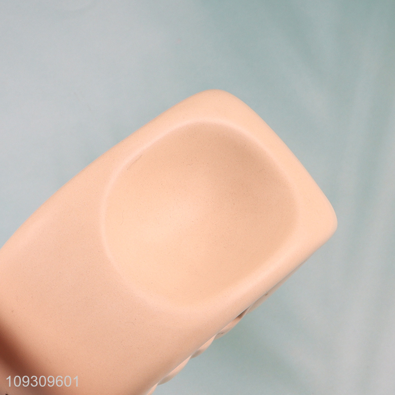 Good quality ceramic candle holder for home decor
