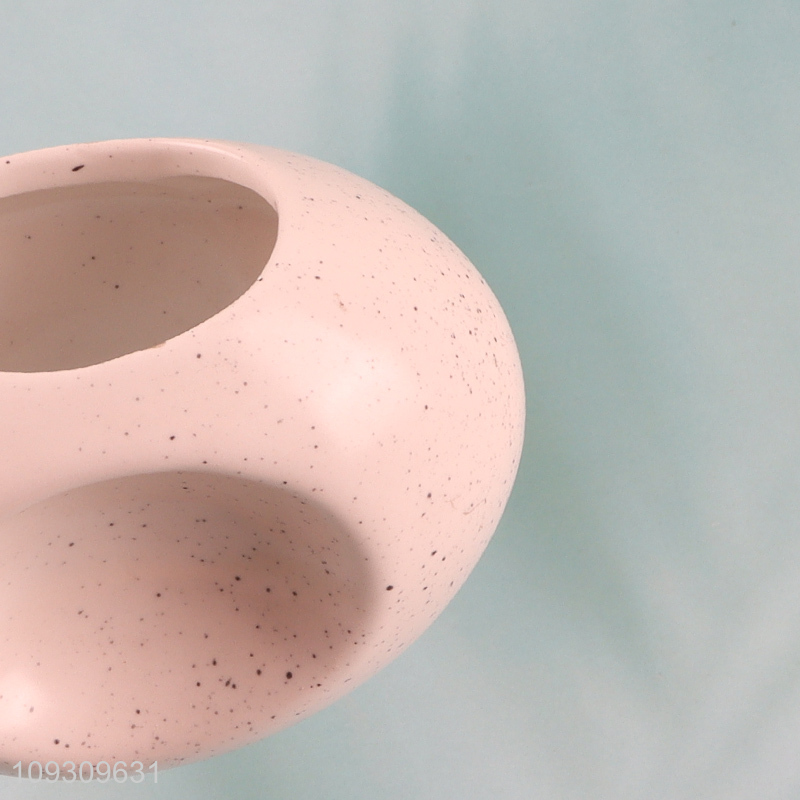 Good selling ceramic indoor decor candle holder wholesale
