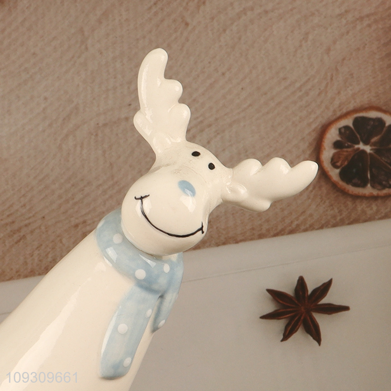 Hot selling christmas decoration ceramic crafts ornament