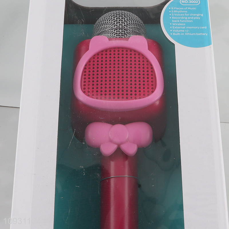 Factory supply kids wireless karaoke toys for sale