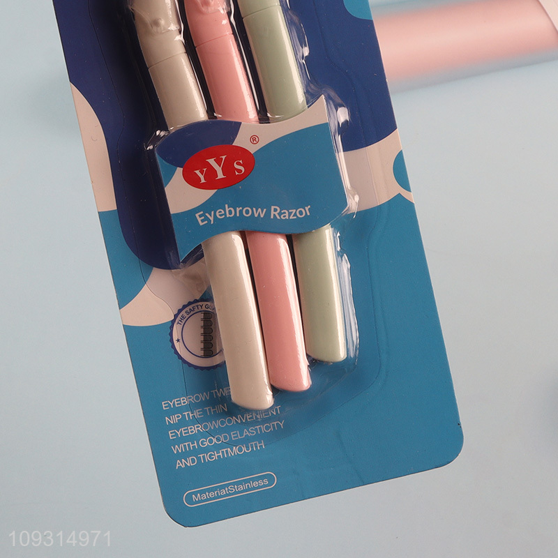 Most popular 3pcs eyebrow trimmer set