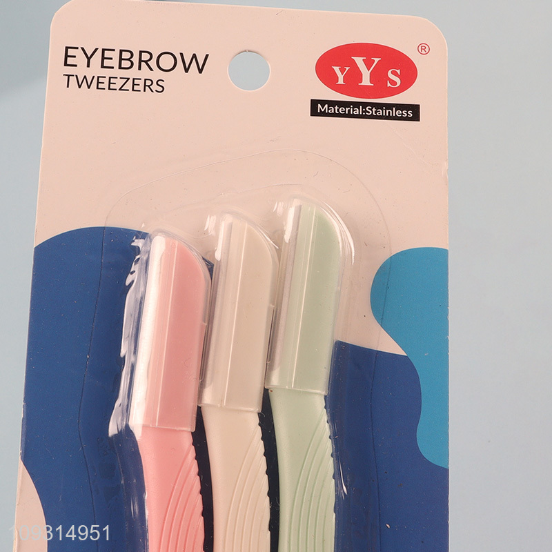 Good selling professional 3pcs eyebrow trimmer set