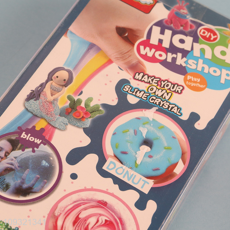 Good selling children diy magic slime crystal slime toys