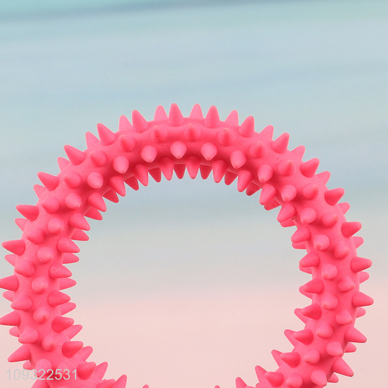 China supplier teeth cleaning pet chew toys teething toys