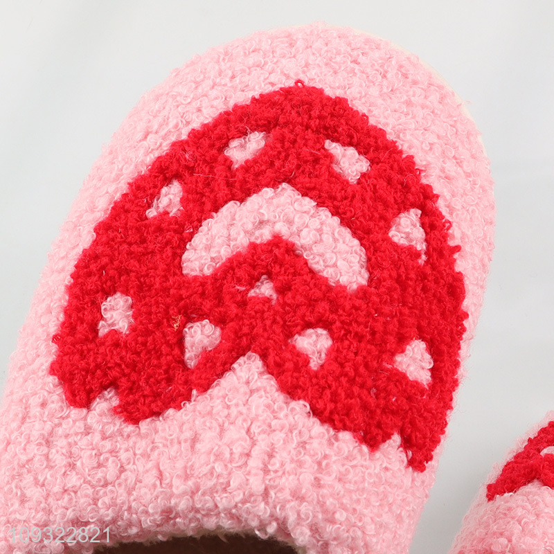 Yiwu market home slipper polyester slippers for sale