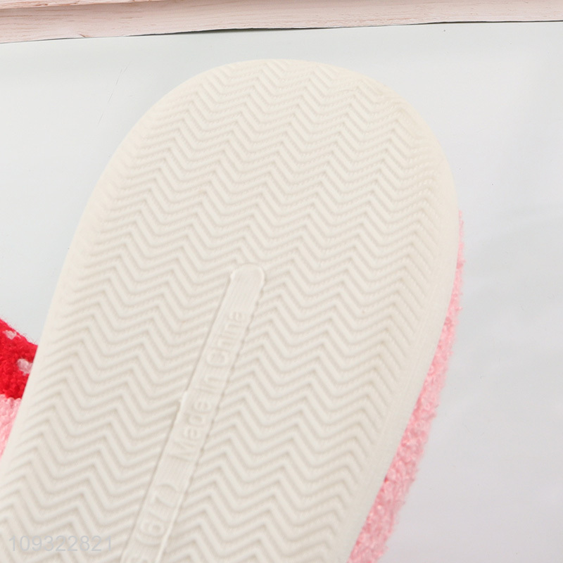 Yiwu market home slipper polyester slippers for sale