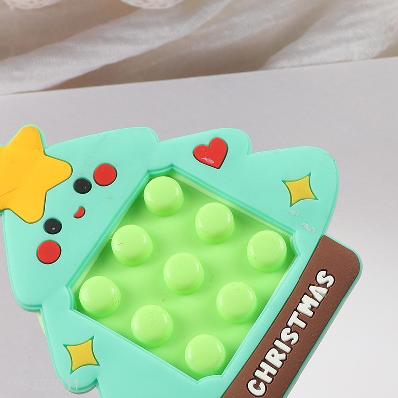 China products xmas tree push pop fidget toys press toys