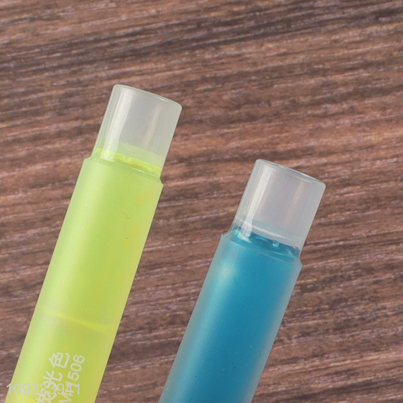 New product 5colors non-toxic highlighter pen set
