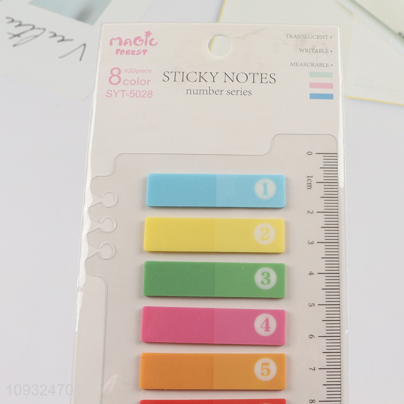 Hot selling waterproof index tabs index sticky notes
