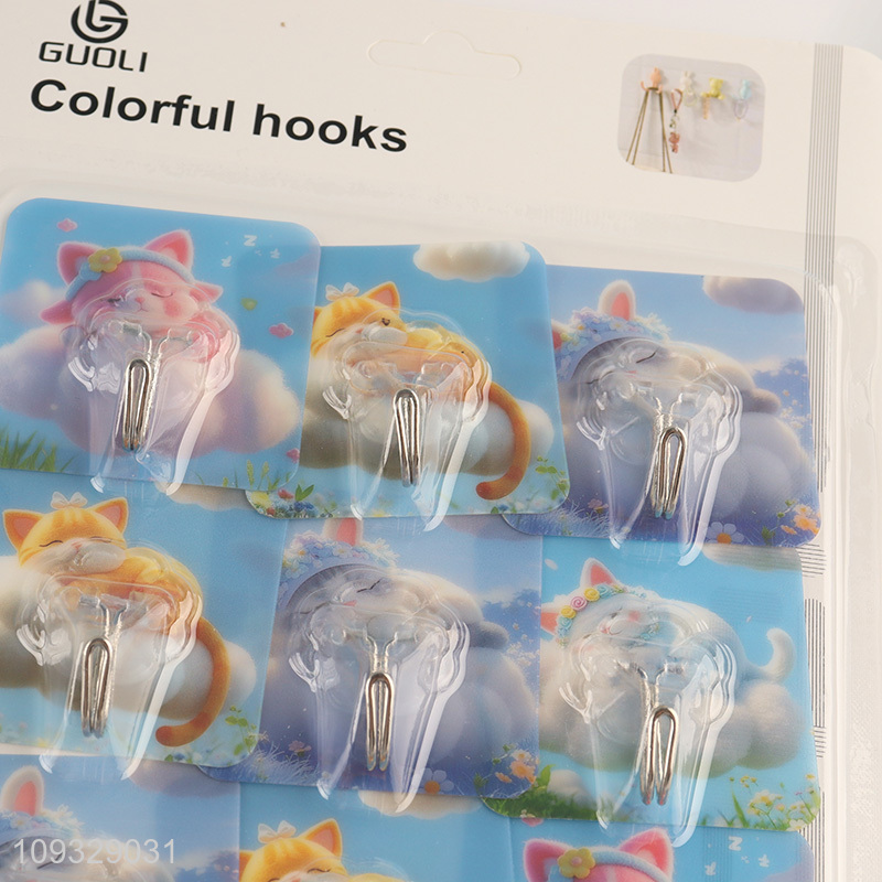 Factory supply colorful sticky hook wall hook