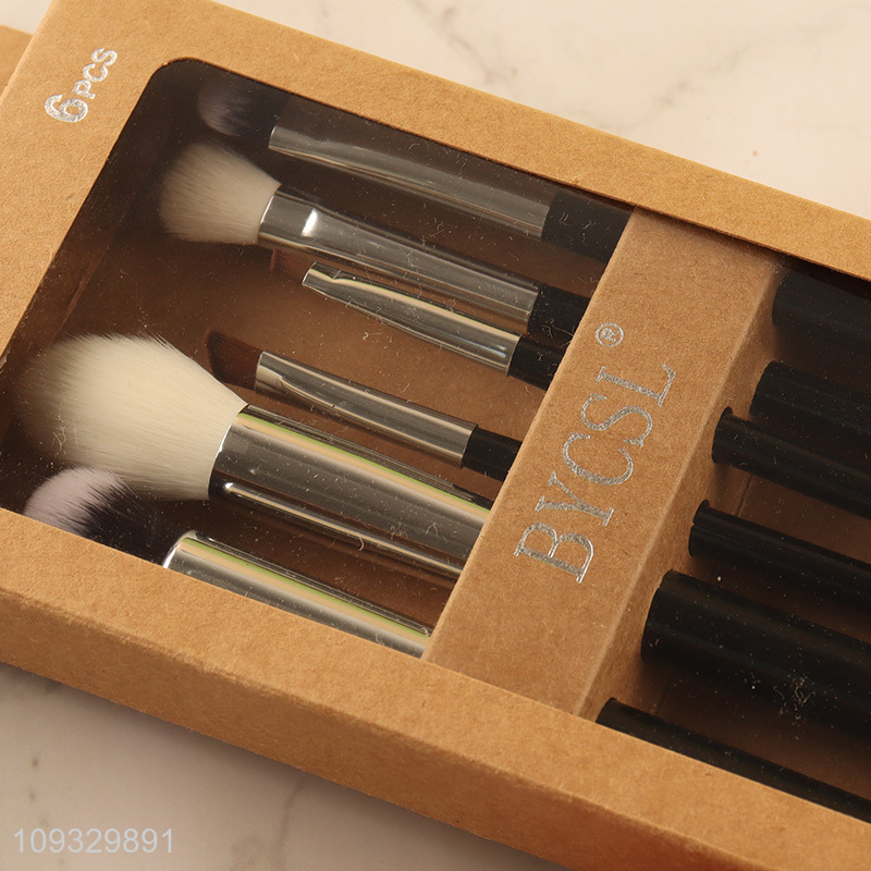 Good quality makeup tool six-piece makeup brush set