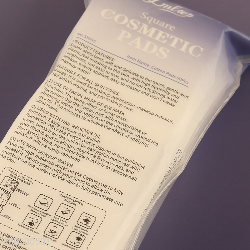 Best sale disposable cotton pad makeup cotton
