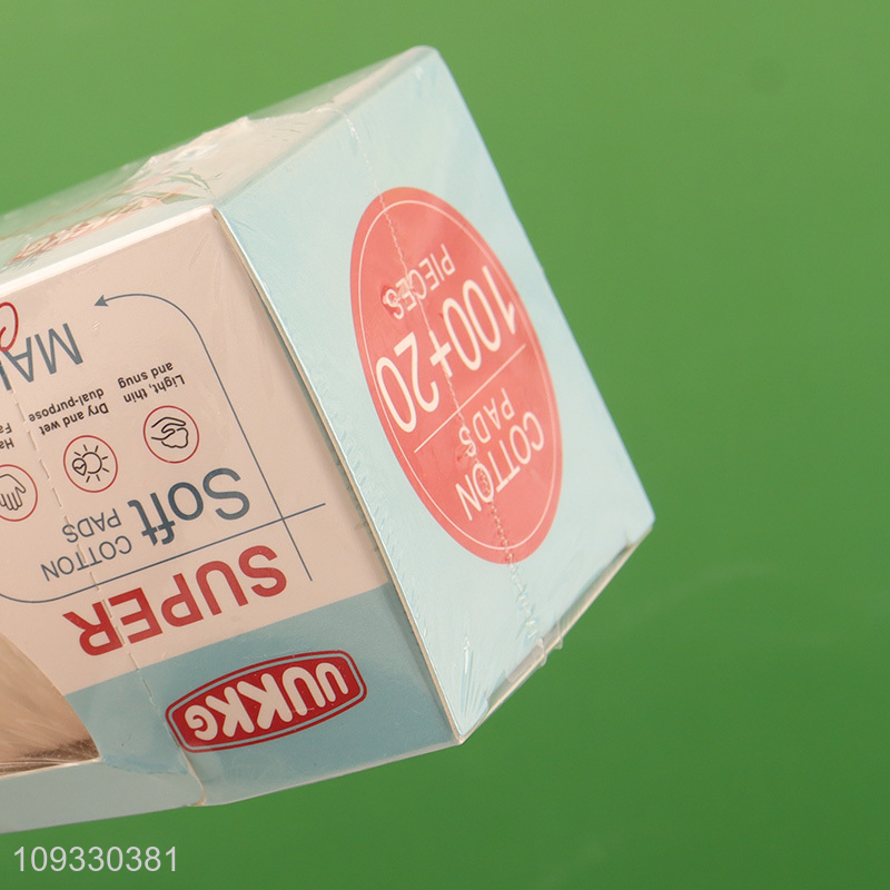 Most popular 120pcs cotton pad makeup cotton