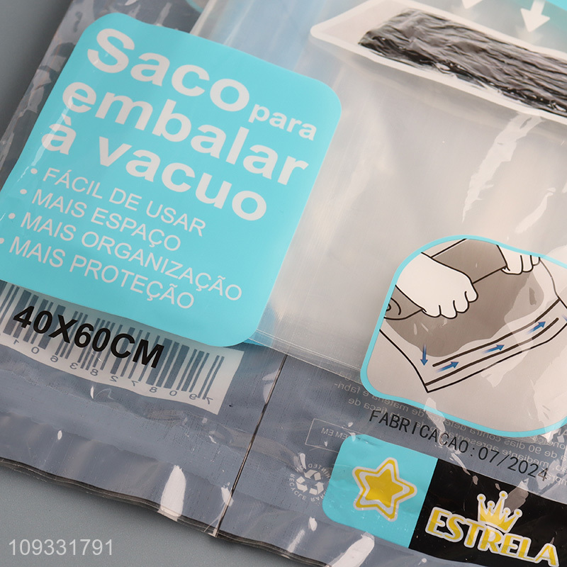 Top quality hand rolled vacuum compression bag