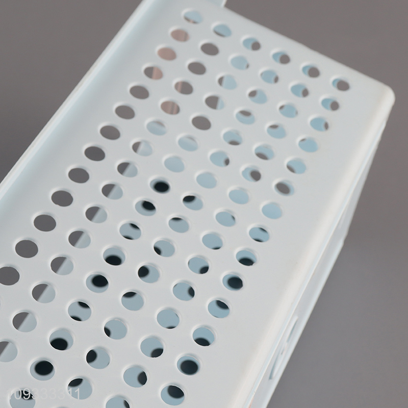 Factory price plastic hollow storage basket for sale