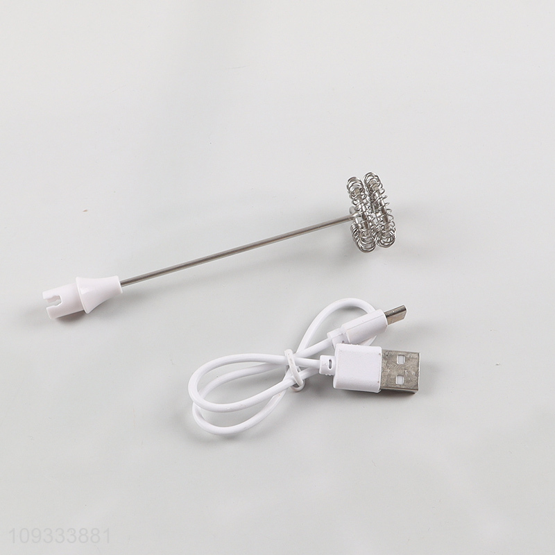 Good quality wireless electric milk frother egg beater