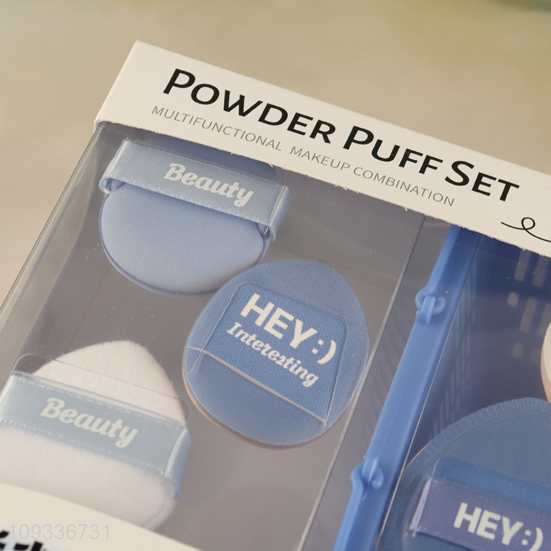 Popular products 5pcs makeup puff cosmetic puff