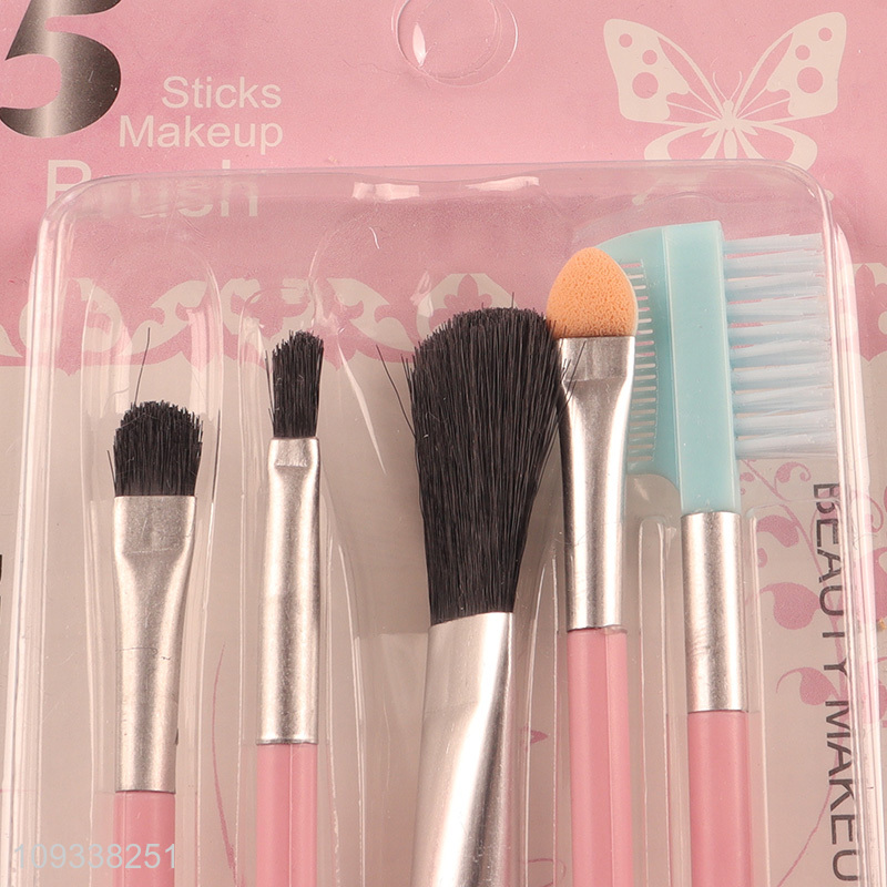 Popular products 5pcs makeup tool makeup brush cosmetic brush set