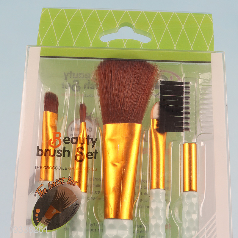 Top sale 5pcs makeup brush cosmetic brush set