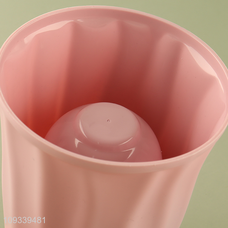 Hot products pink toilet brush with holder