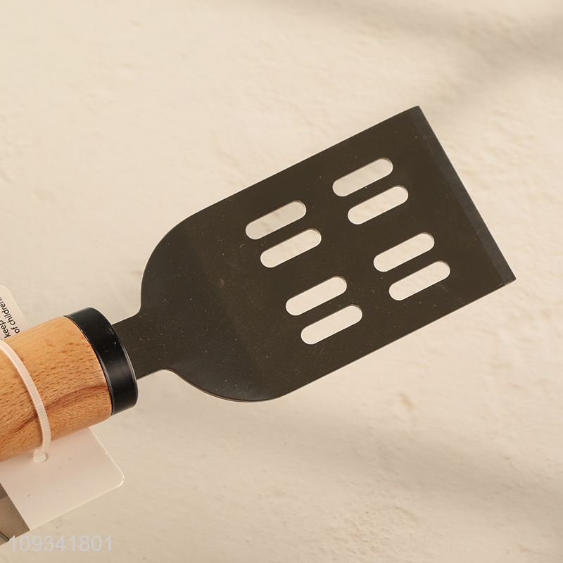 China wholesale kitchen utensil non-stick cooking slotted spatula