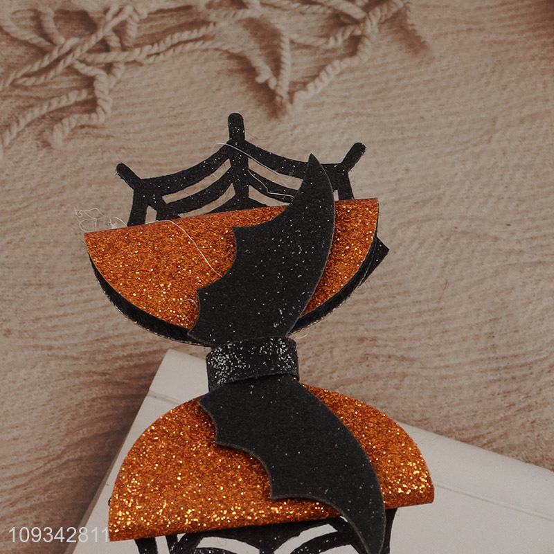 Hot selling Halloween hair decoration bow hair clip