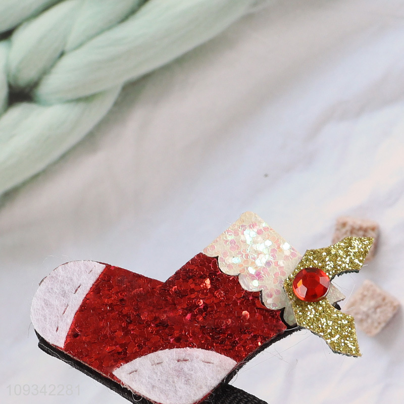 Factory supply christmas hair clip hair decoration