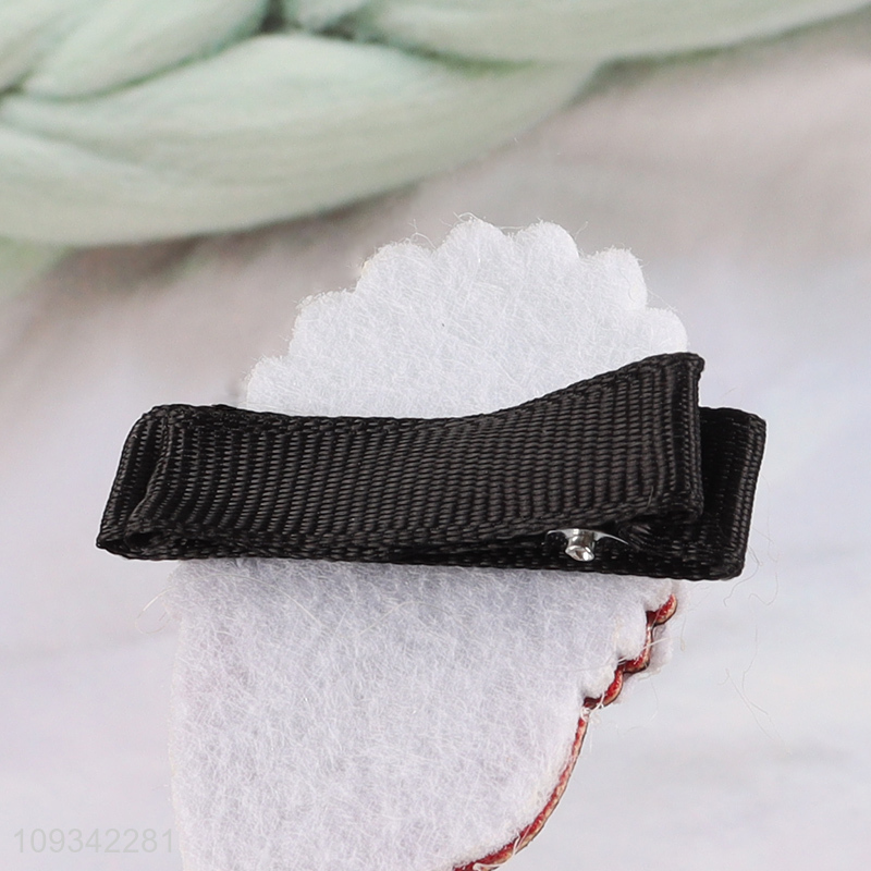 Factory supply christmas hair clip hair decoration