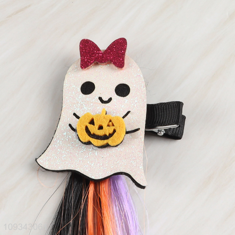 Hot items halloween hair clip decoration with colorful hair