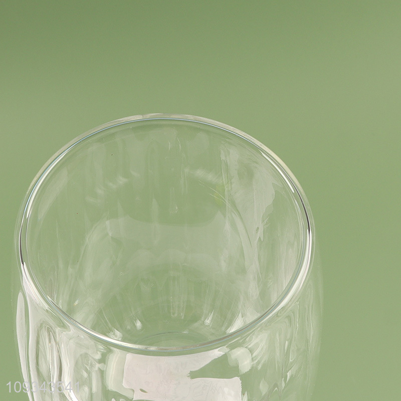 Top selling double-wall glass water cup drinking cup