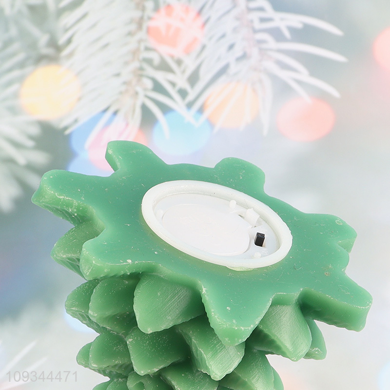 China products xmas tree shape scented candle