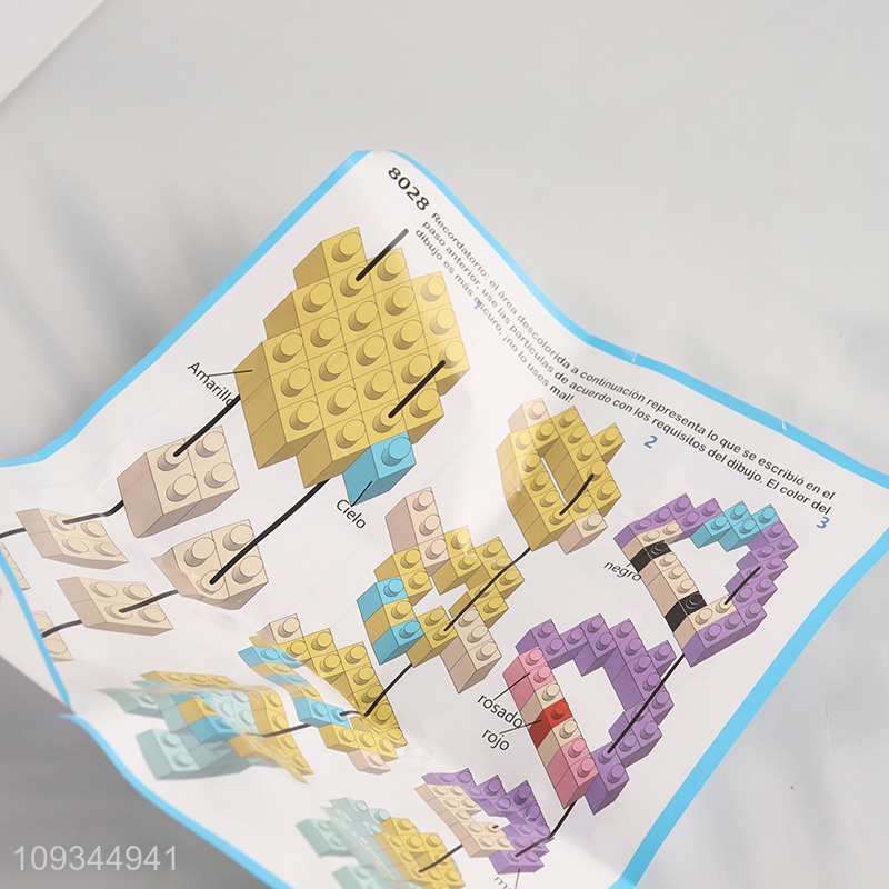 Good price girls diy assembled building blocks