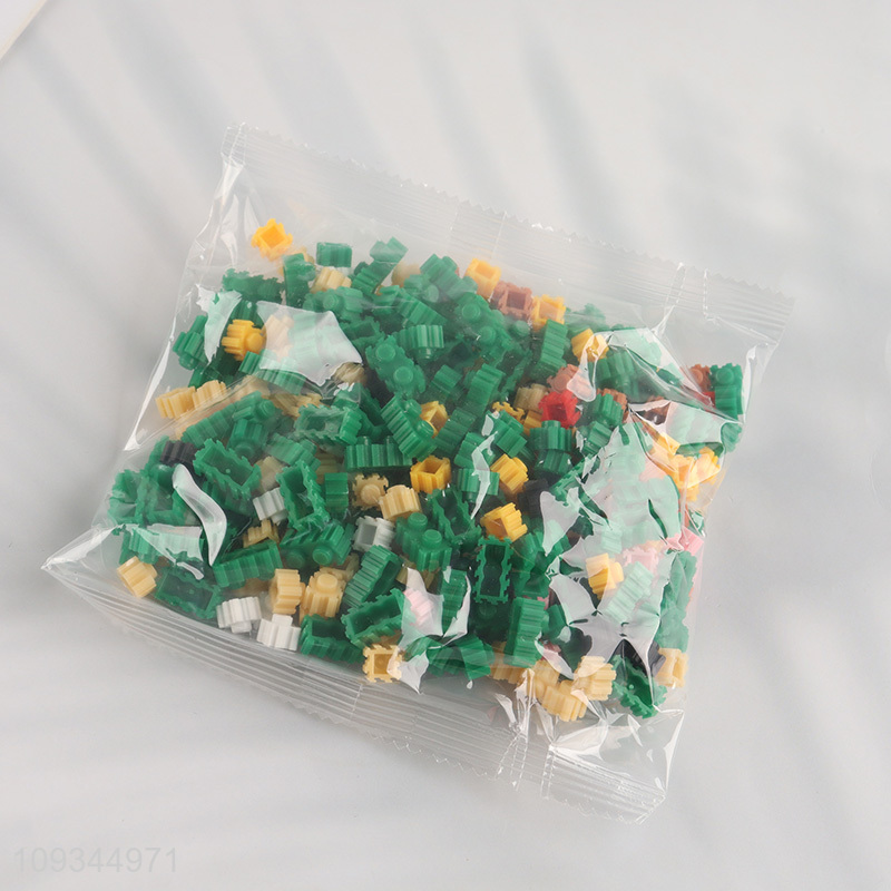 Factory supply cartoon kids diy assembled building blocks