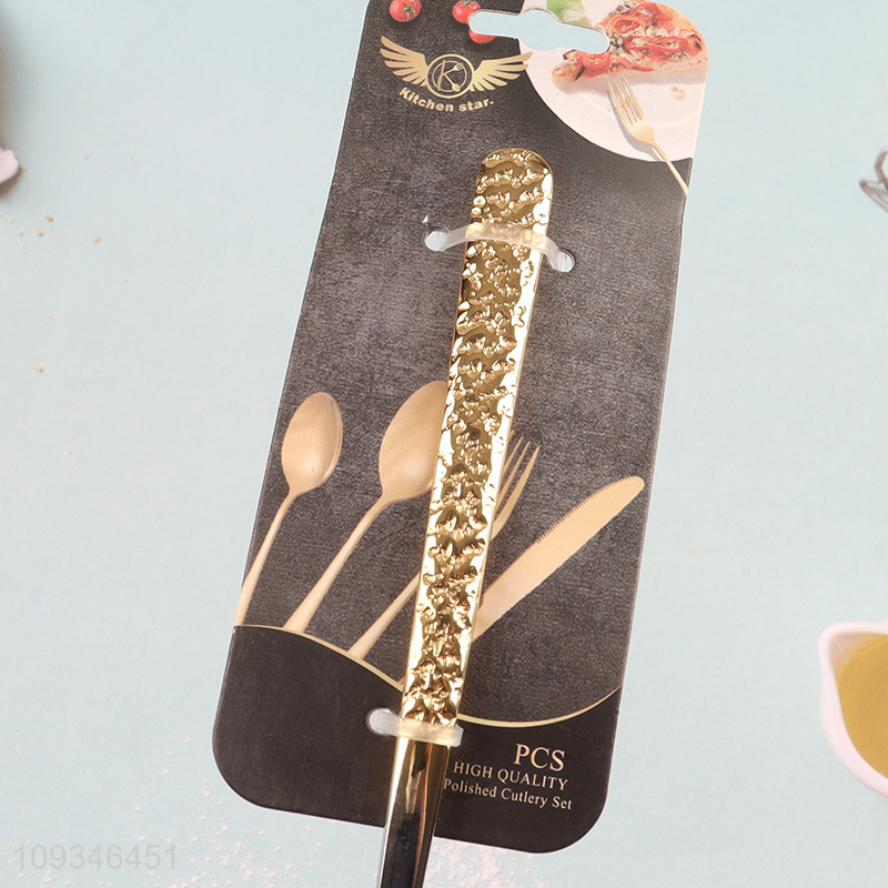 Wholesale stainless steel cutlery spoon for home