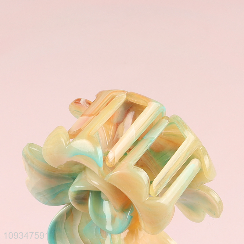 New product flower shape hair claw clips hair accessories