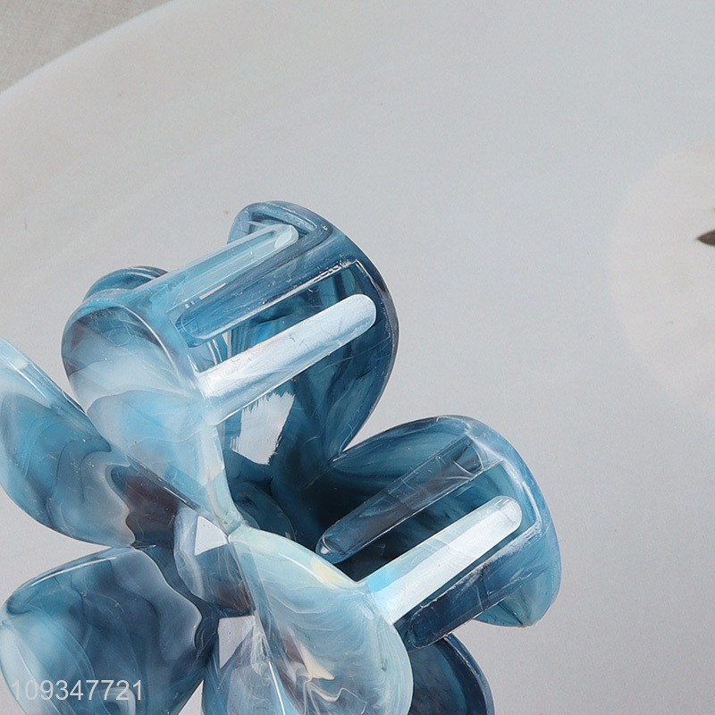 Hot products flower shape hair claw clips hair decoration