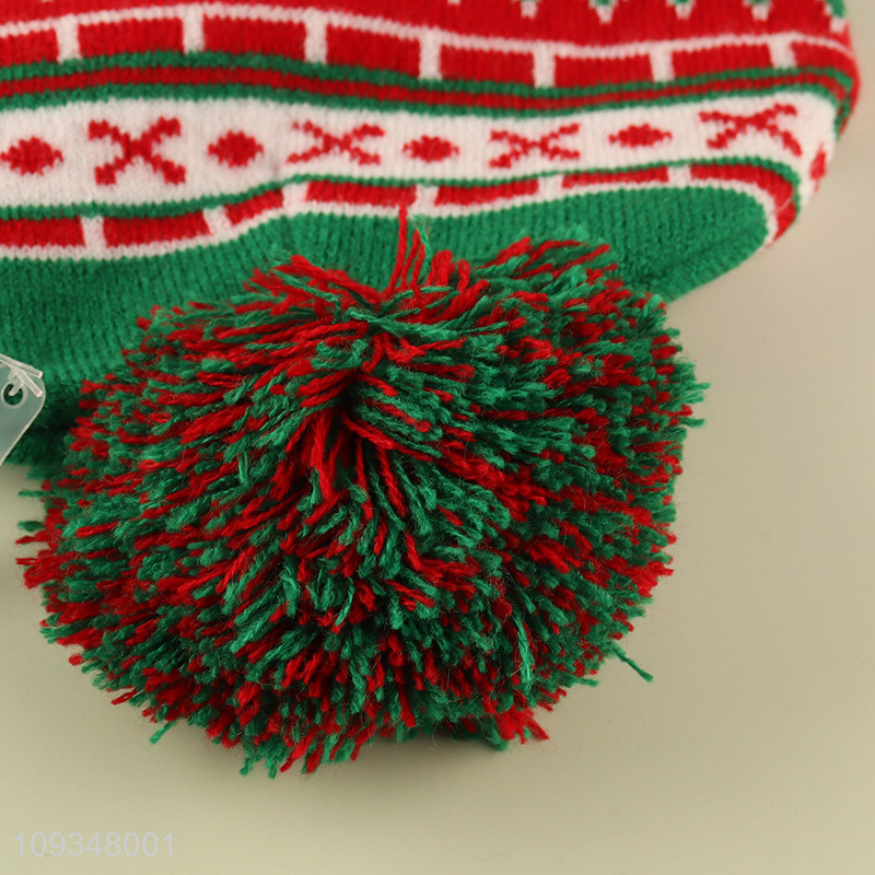 Factory price Christmas beanies hat knitted hat