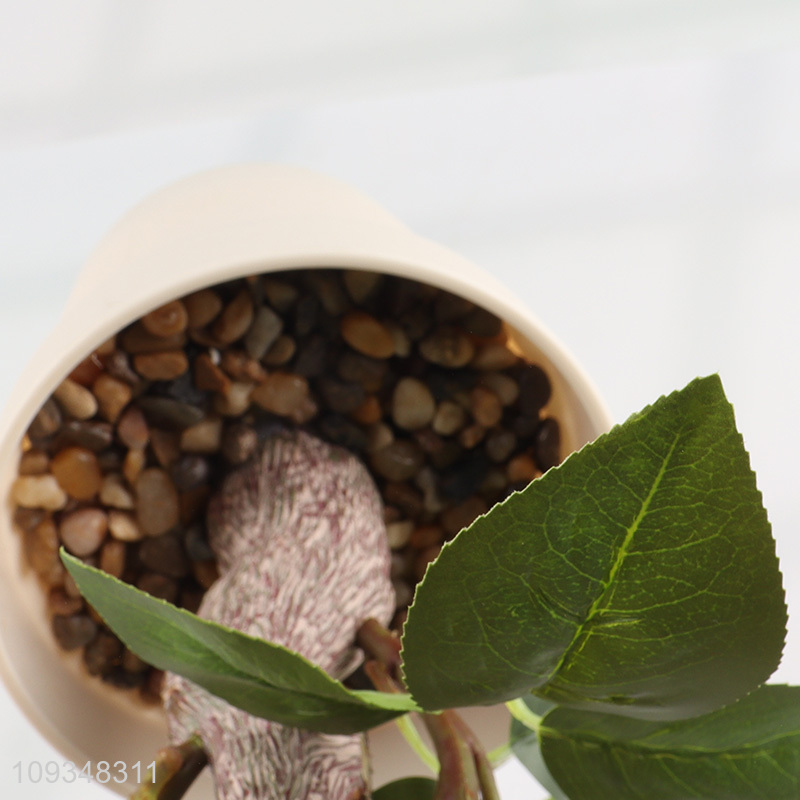 New arrival natural artificial potted plant fake flower